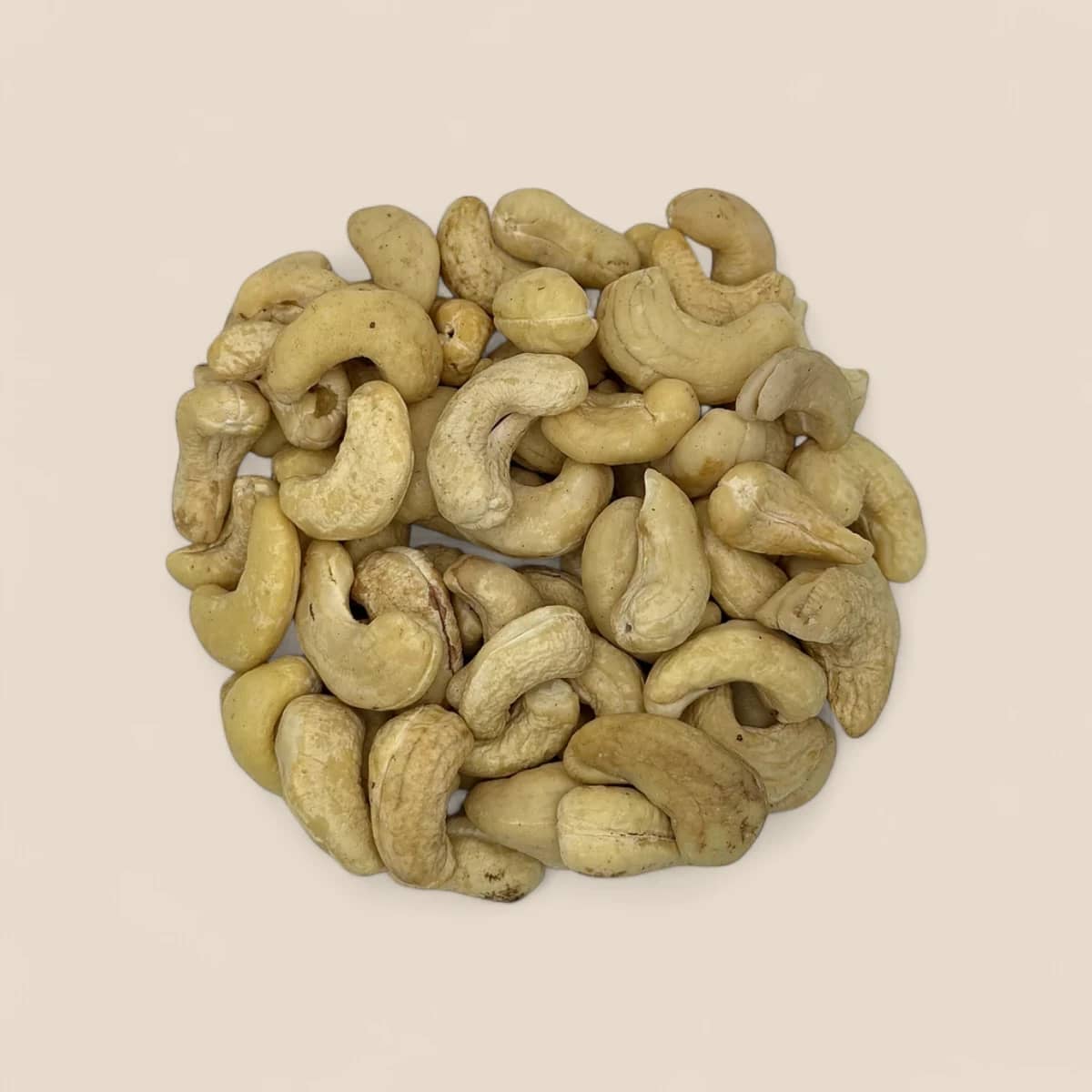 Unroasted cashew nuts